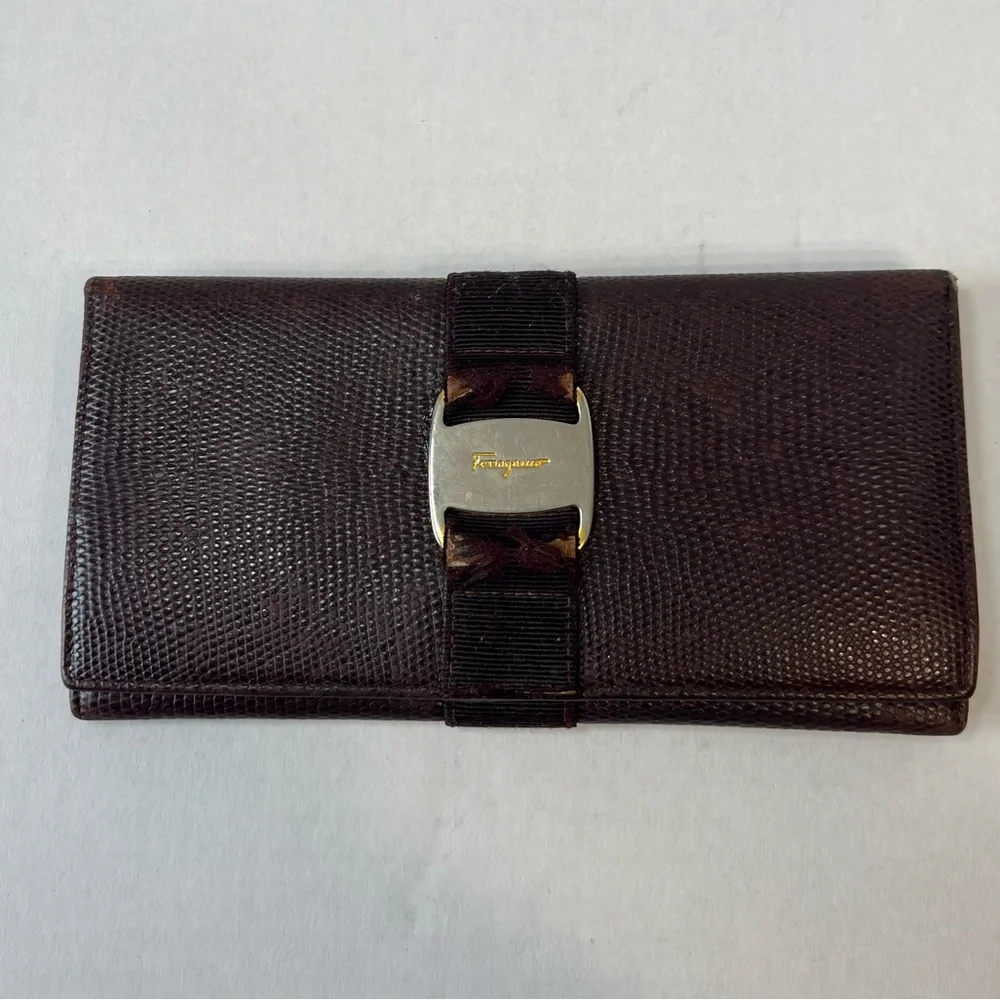 Salvatore Ferragamo Vara Wallet purple‎ Project wallet